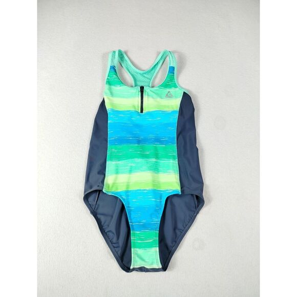 GERRY Swimsuit Women's XL 16 Multicolor One Piece Athletic Activewear Athleisure - Picture 1 of 10